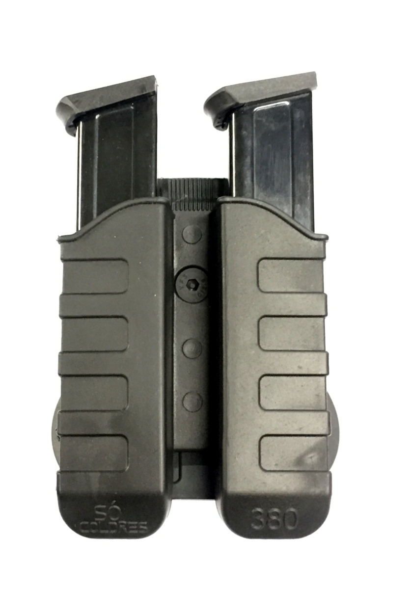 PORTA CARREGADOR UNIVERSAL DUPLO ROTATIVO SÓCOLDRES PARA TAURUS 380ACP (escolha o modelo)