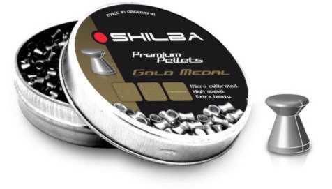 CHUMBINHO SHILBA PREMIUN GOLD MEDAL 4,5mm (.177) - 8,48 GRAINS -  500 UNIDADES