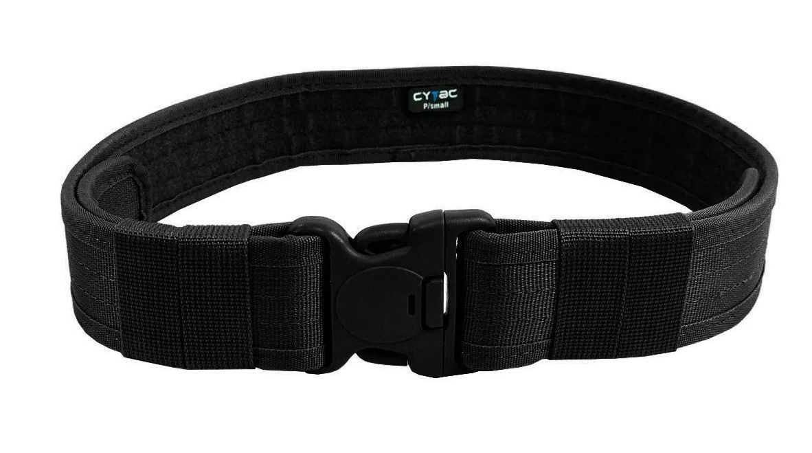 CINTO TÁTICO CYTAC TRIPLA RETENÇÃO - PRETO