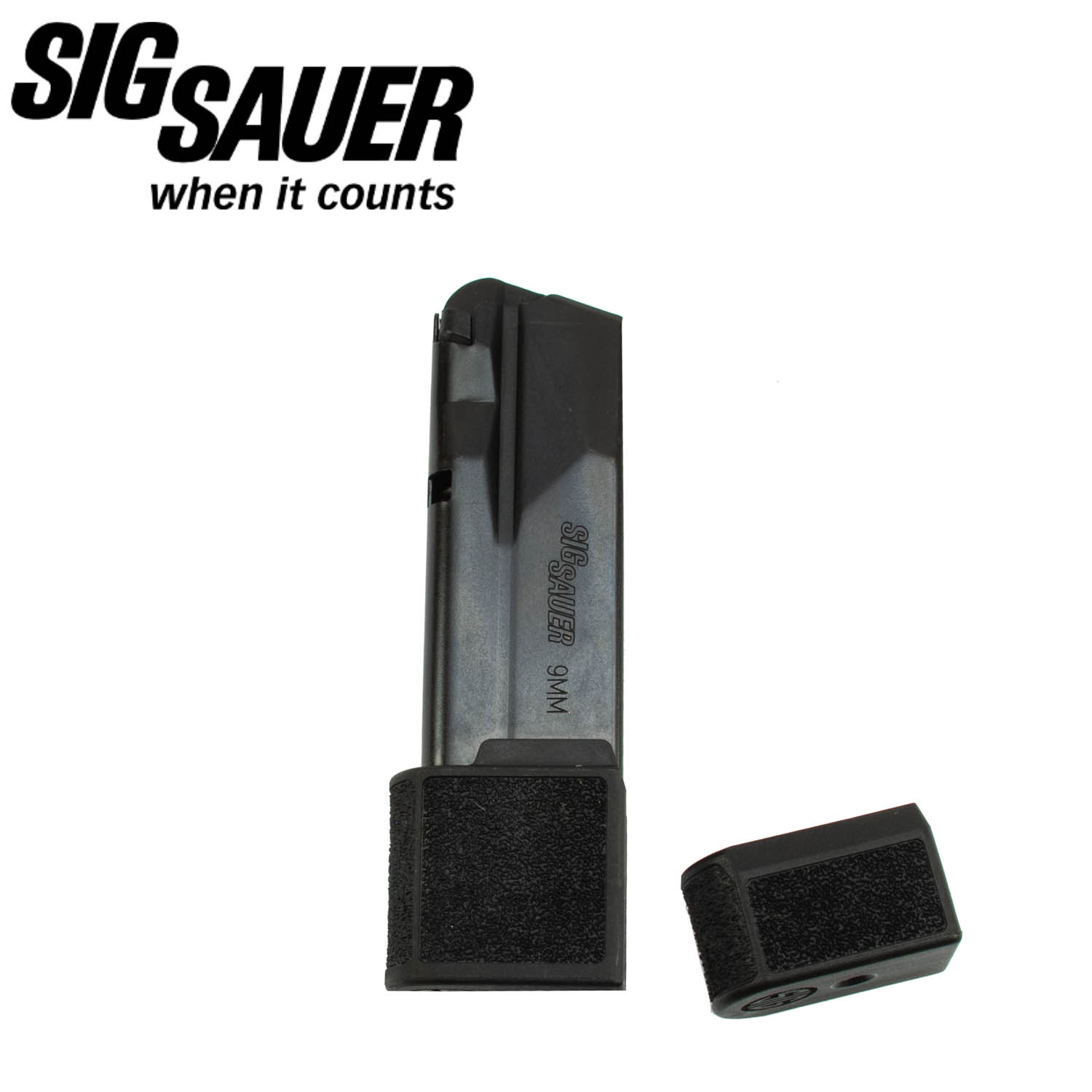 CARREGADOR ORIGINAL SIG SAUER PARA PISTOLAS P365 CALIBRE 9mm 15 TIROS