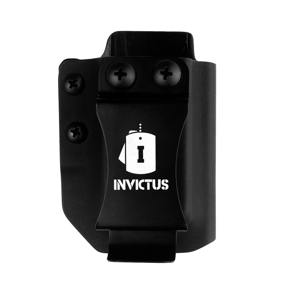 PORTA-CARREGADOR SINGLE INVICTUS KYDEX UNIVERSAL - PRETO