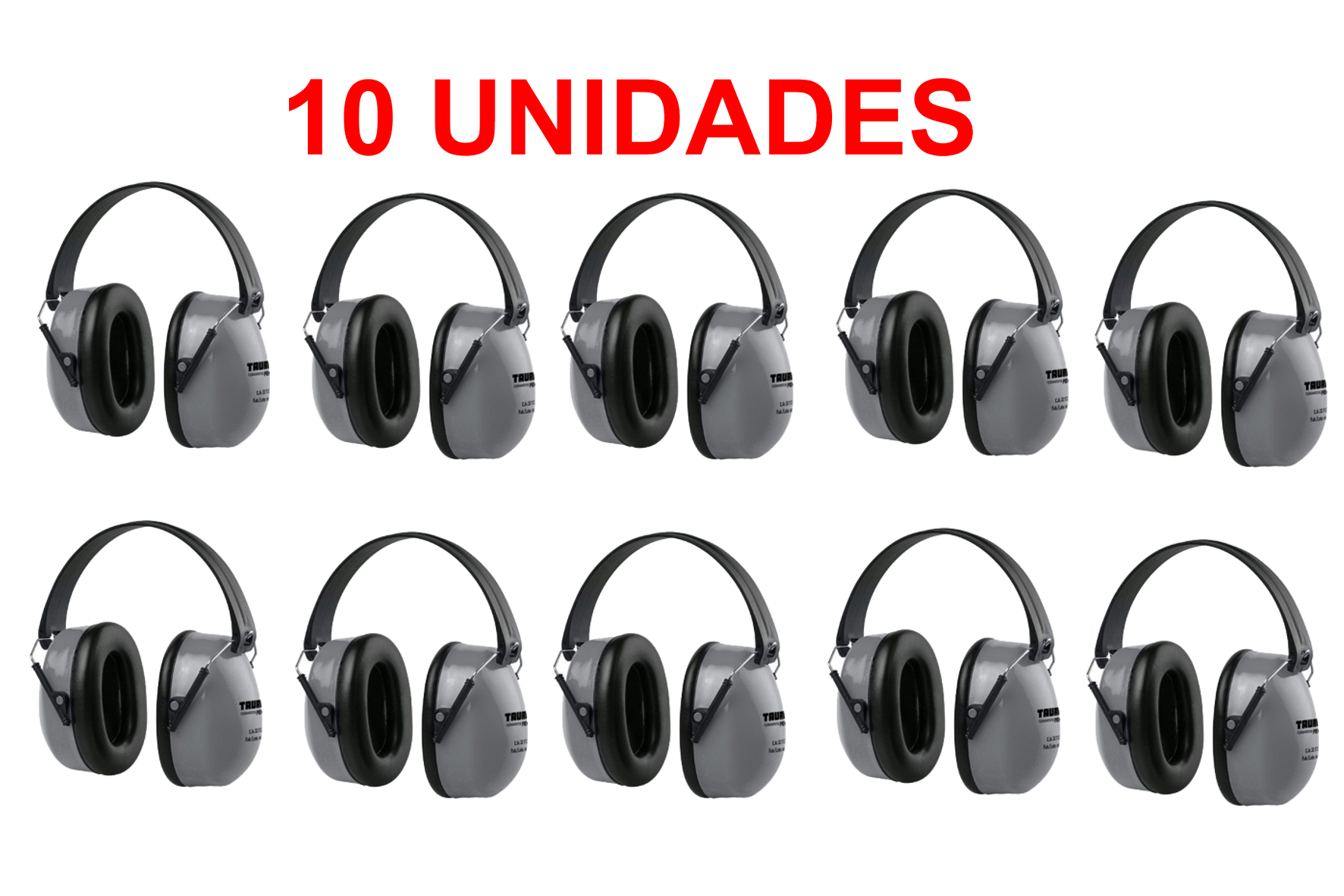 10 UNIDADES - ABAFADOR RUÍDOS / PROTETOR AURICULAR  TAURUS 23NRR